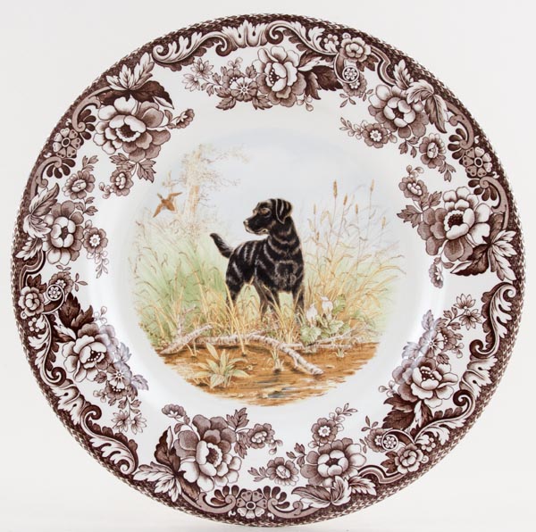 Plate Black Labrador c2006
